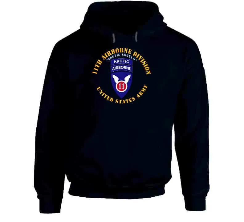 11th Airborne Division - Arctic Angels W Arctic Tab X 300 Classic T Shirt, Crewneck Sweatshirt, Hoodie, Long Sleeve