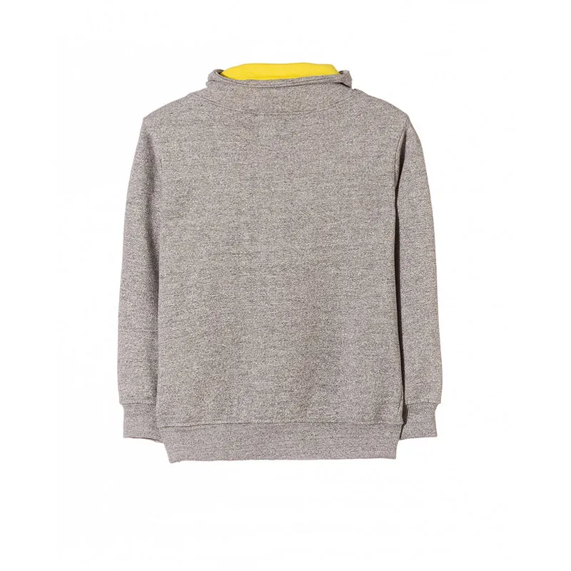 5.10.15 OMG Grey High Neck Sweatshirt 621