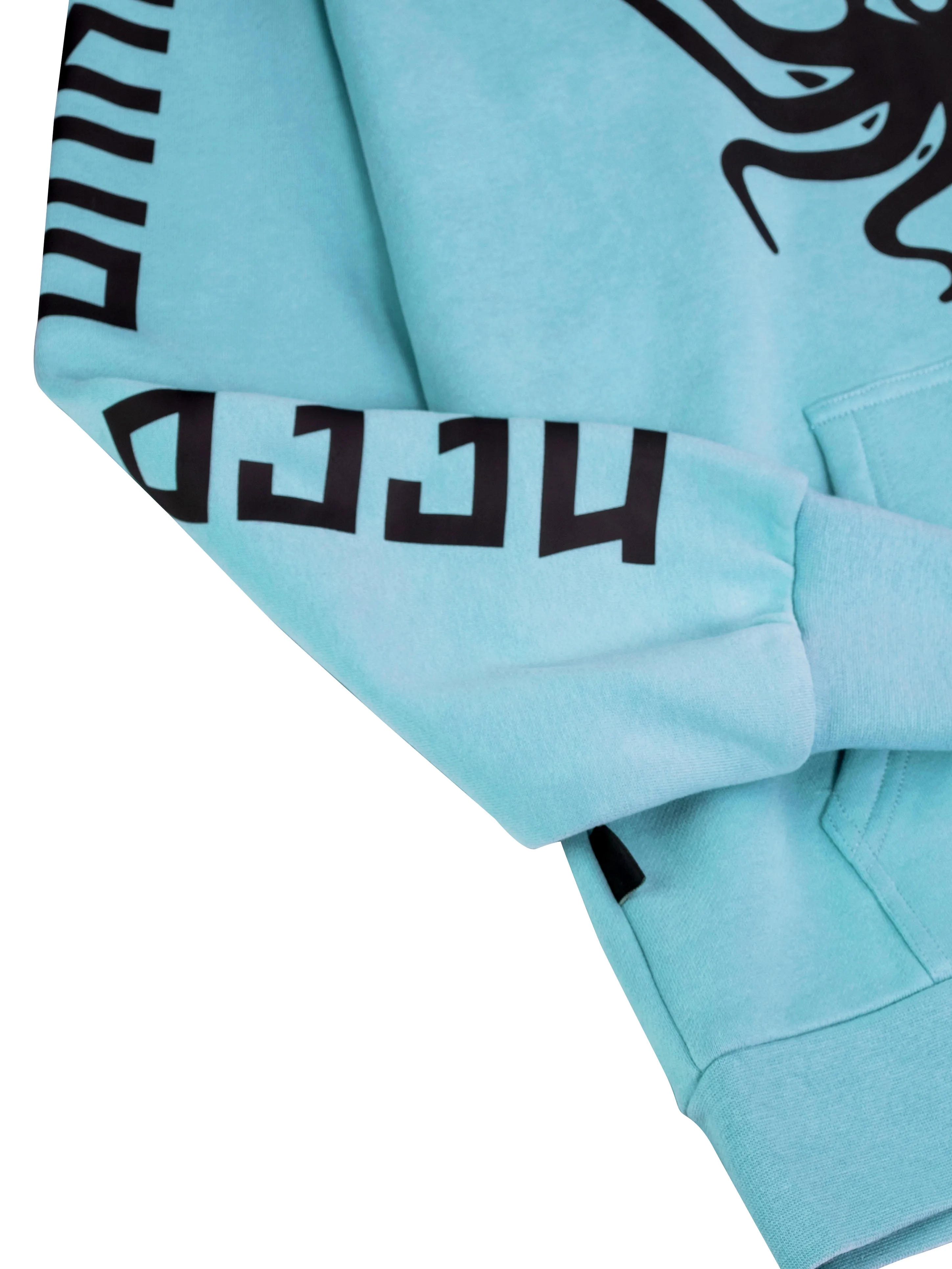 ARCTIC BLUE FLEECE PULLOVER HOODIE