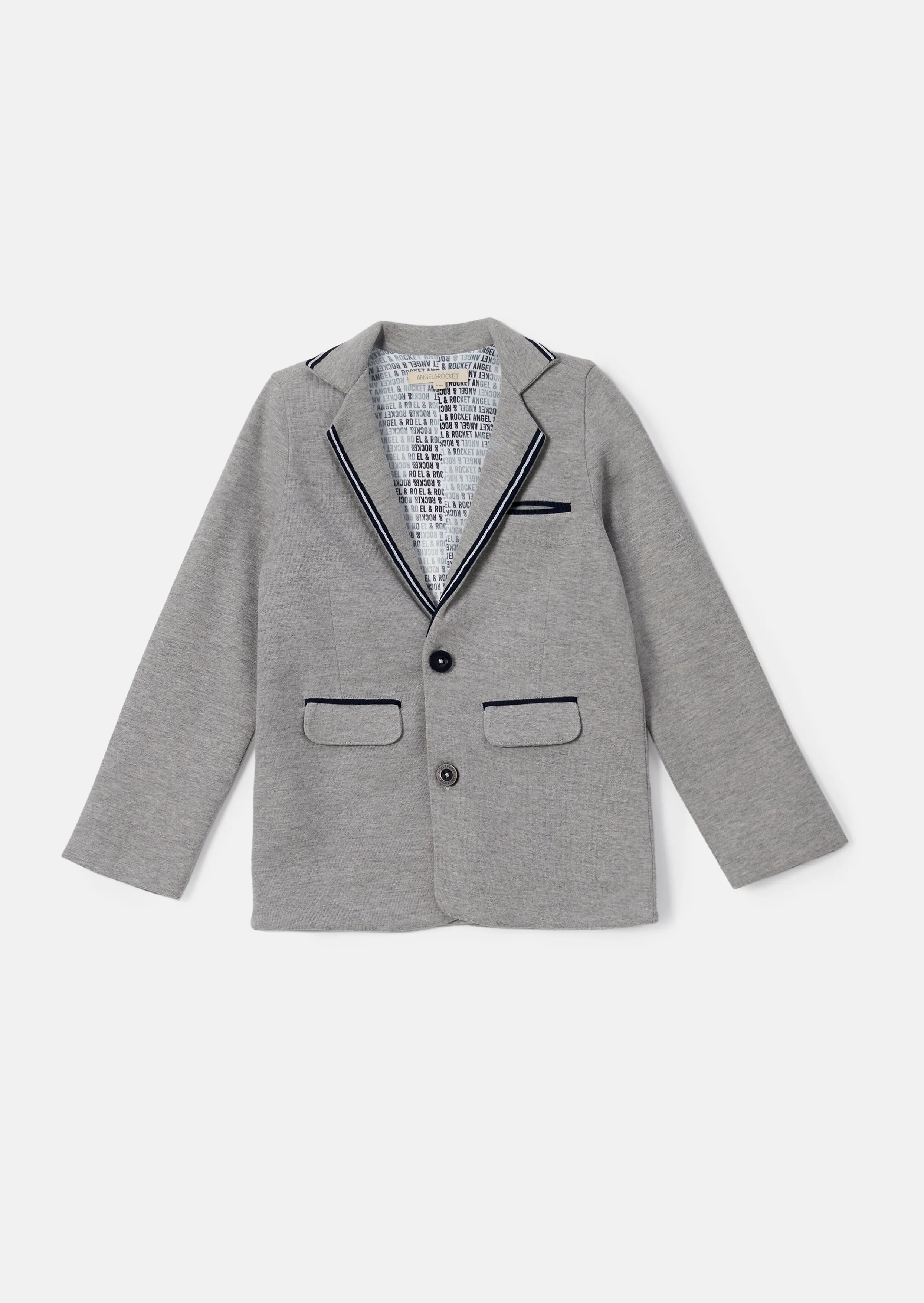 Ashton Grey Tailored Jersey Blazer