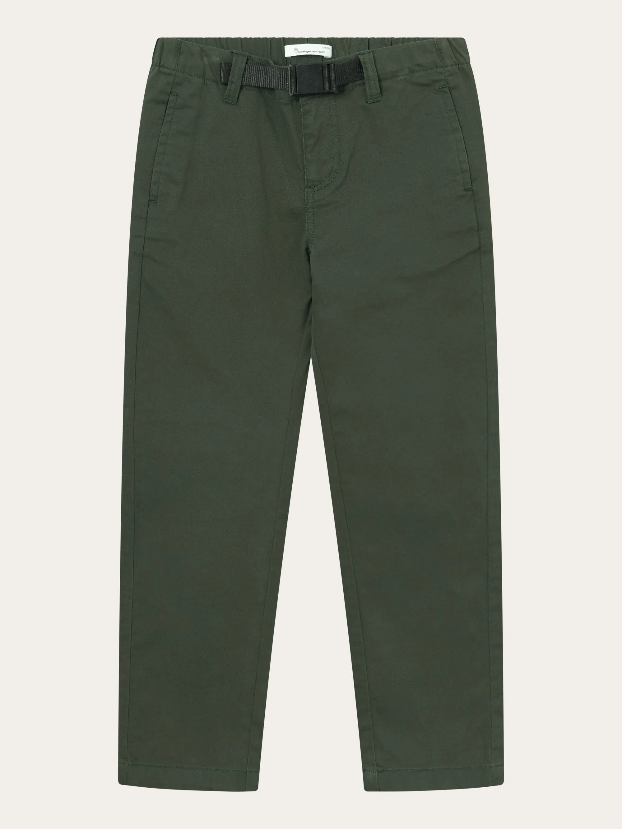 Baggy twill pant belt details - Forrest Night