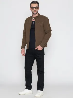 BROWN HARINGTON JACKET.