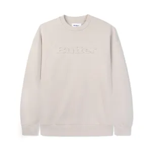 Butter Goods Embossed Logo Crewneck Sweatshirt