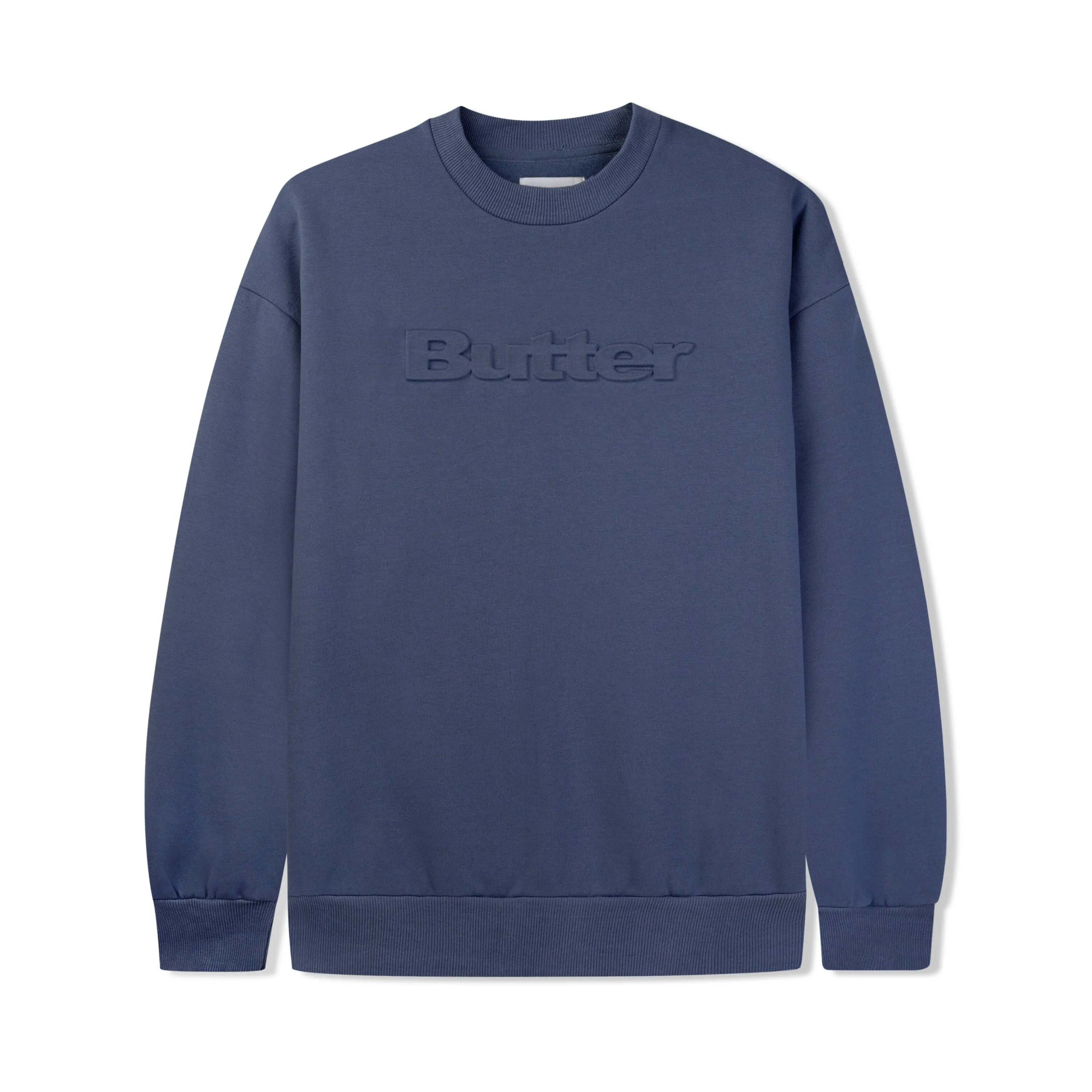 Butter Goods Embossed Logo Crewneck Sweatshirt