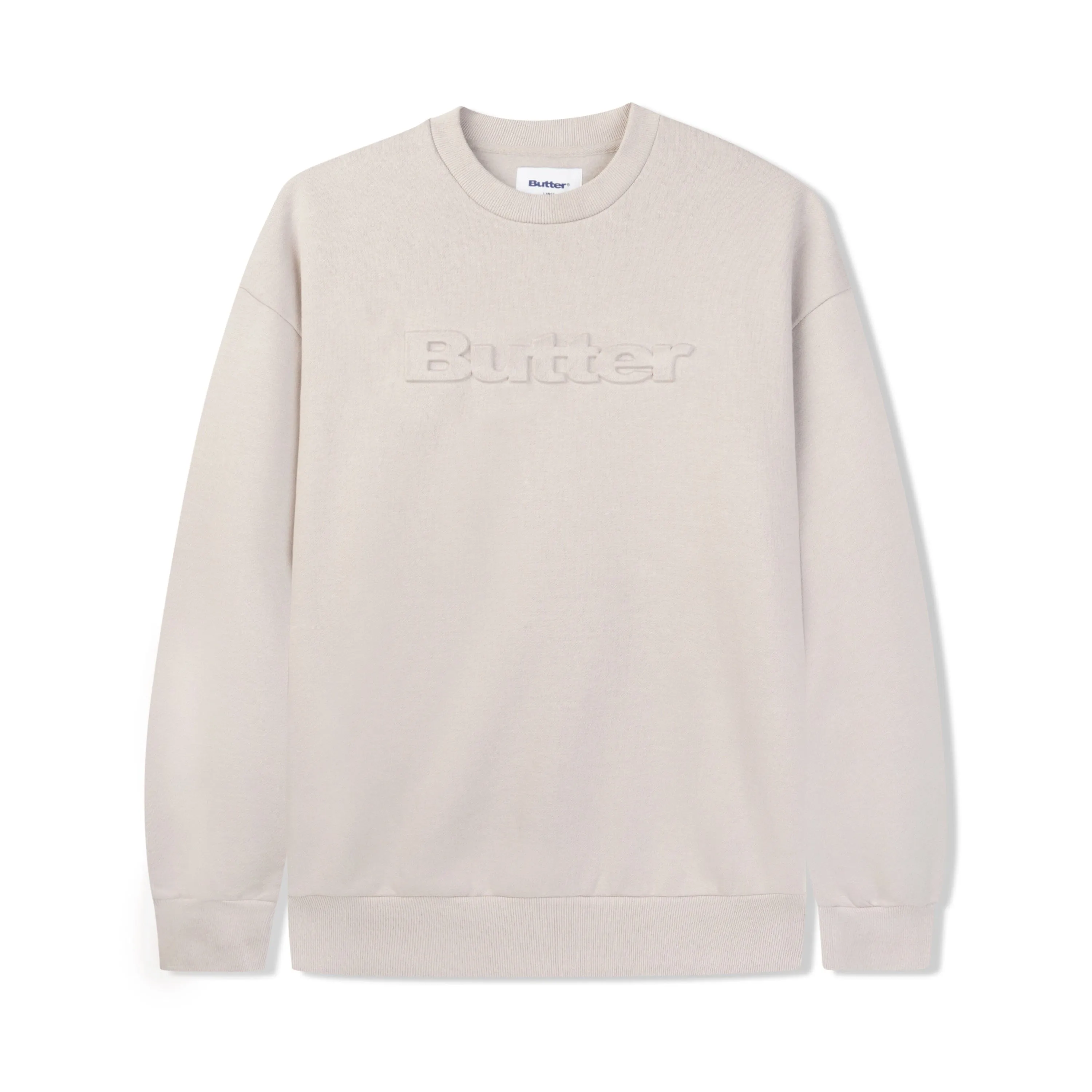 Butter Goods Embossed Logo Crewneck Sweatshirt