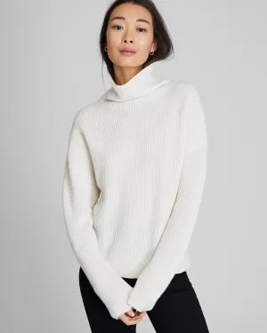 Cashmere Mockneck Sweater