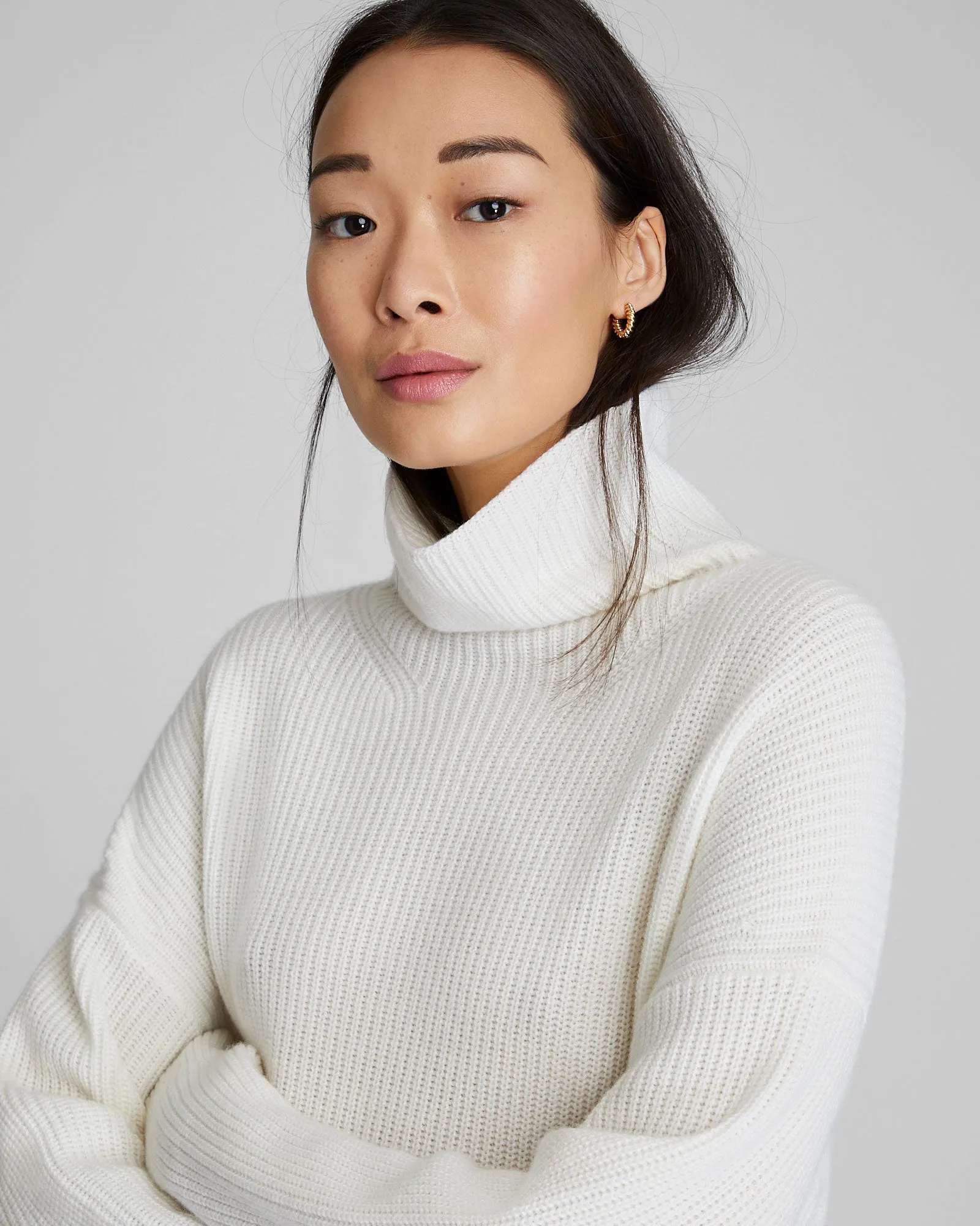 Cashmere Mockneck Sweater