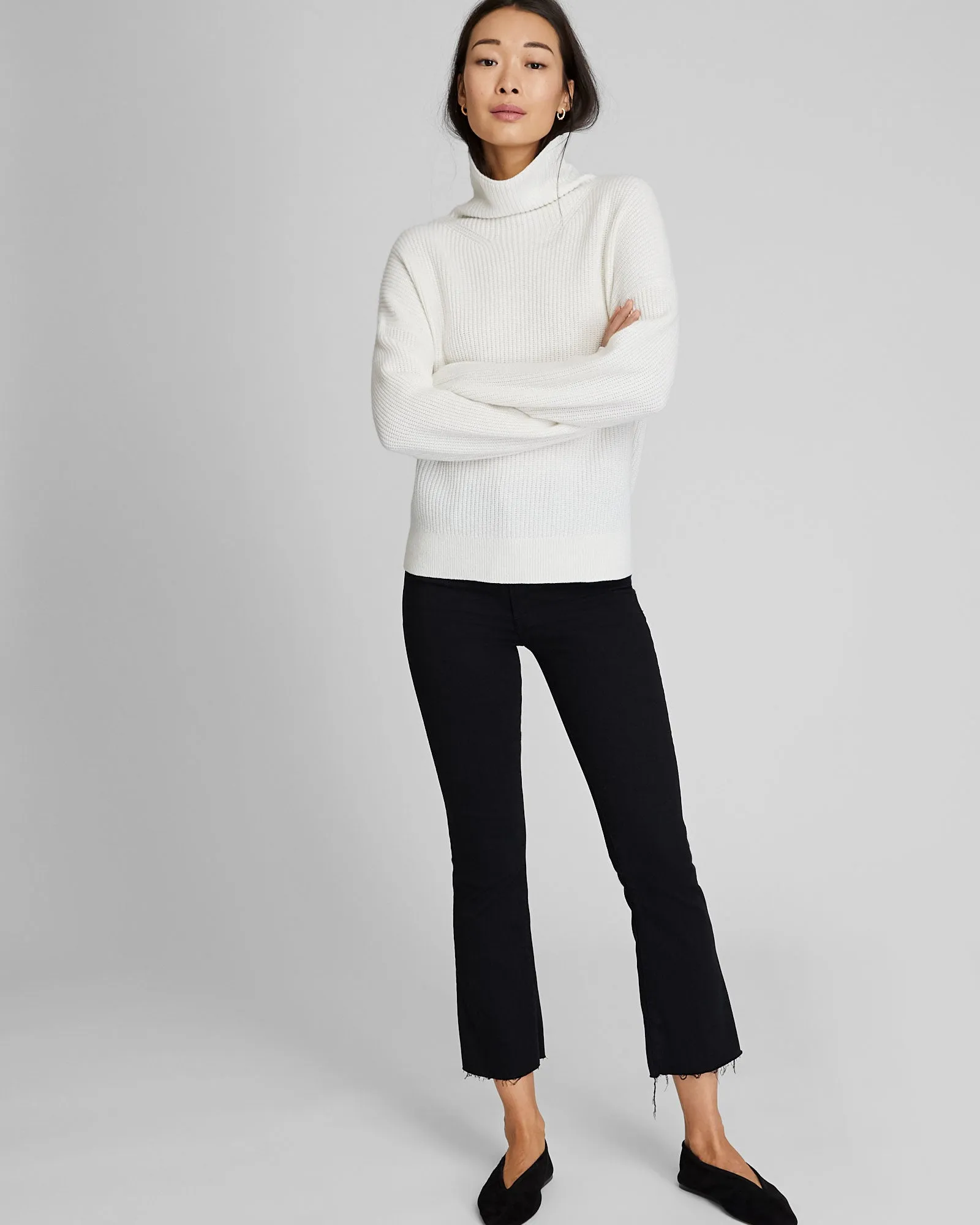 Cashmere Mockneck Sweater