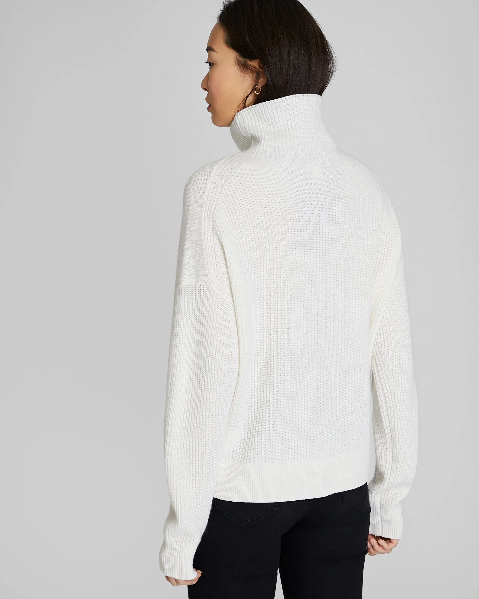 Cashmere Mockneck Sweater