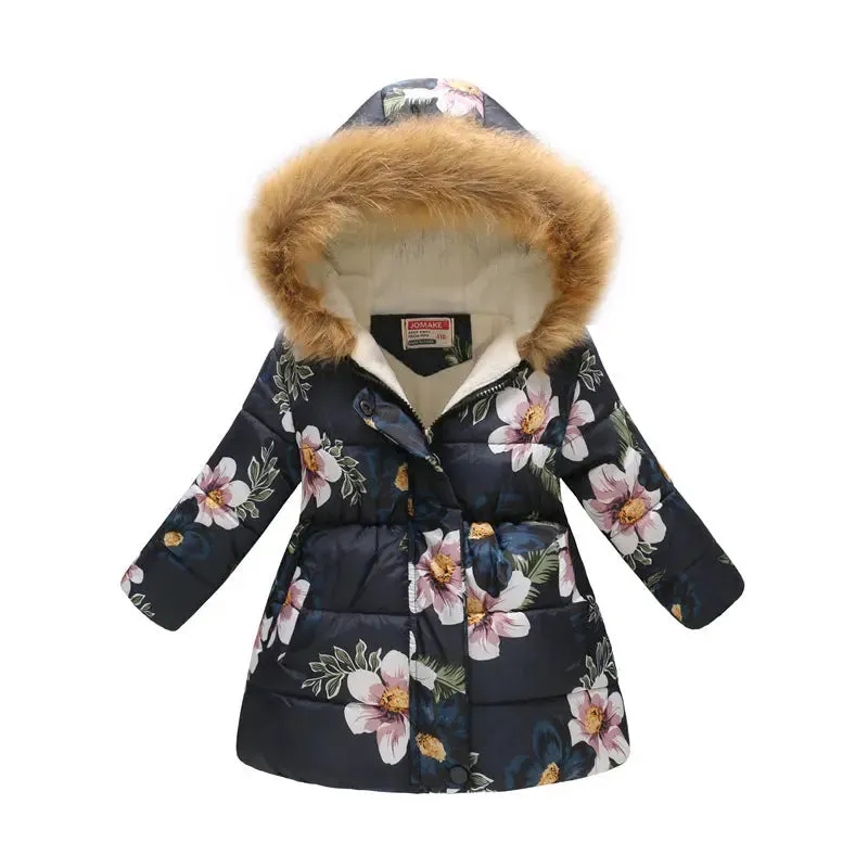 Children's Cotton Padded Winter Jacket