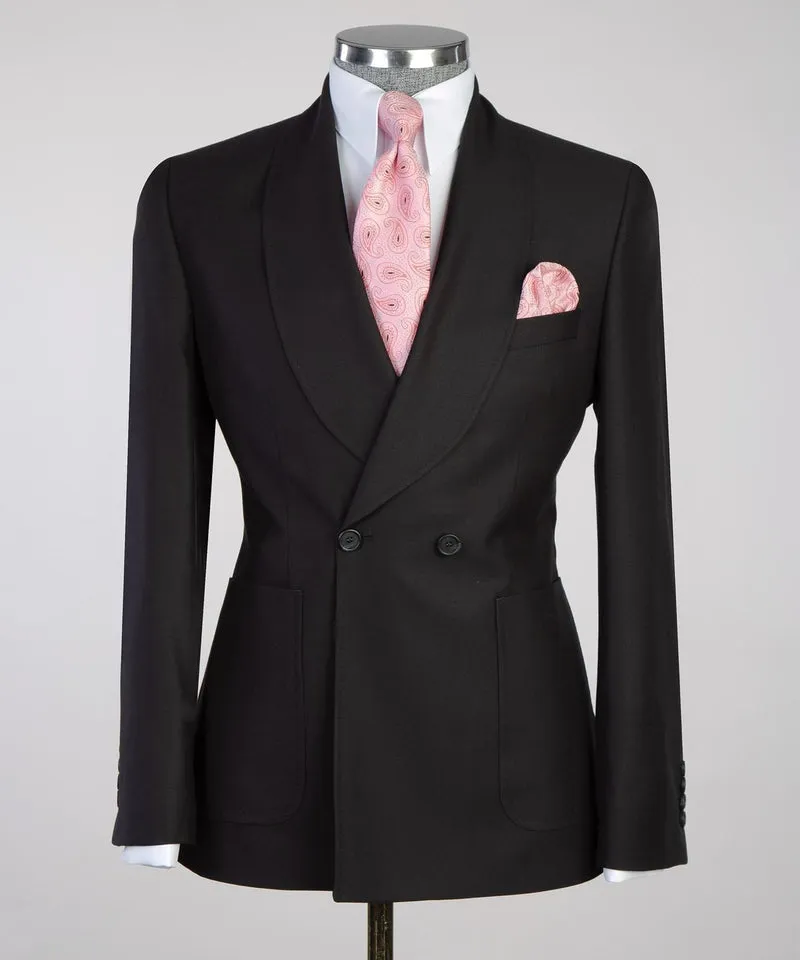 Classic Black Suit For Men