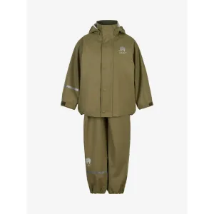 Classic Rain Suit Set - Khaki