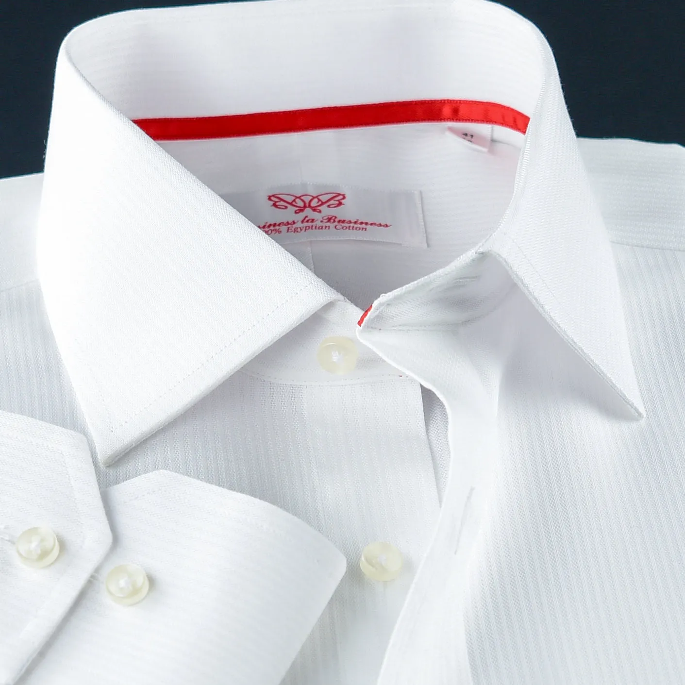 Classic Solid White Formal Business Dress Shirt Wrinkle Free Fashion