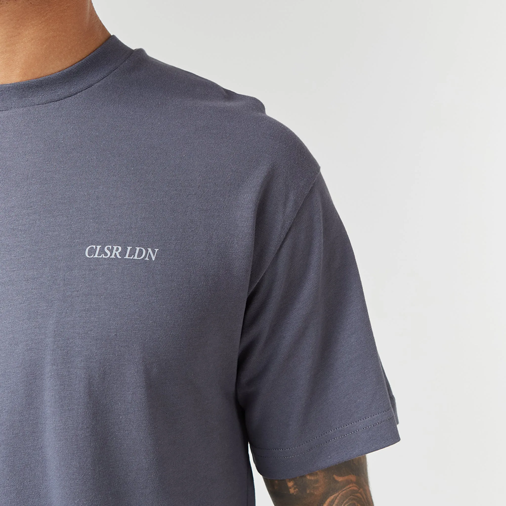 CLSR LDN Luxe T-Shirt | Charcoal