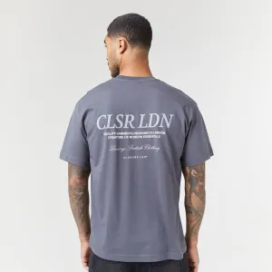 CLSR LDN Luxe T-Shirt | Charcoal