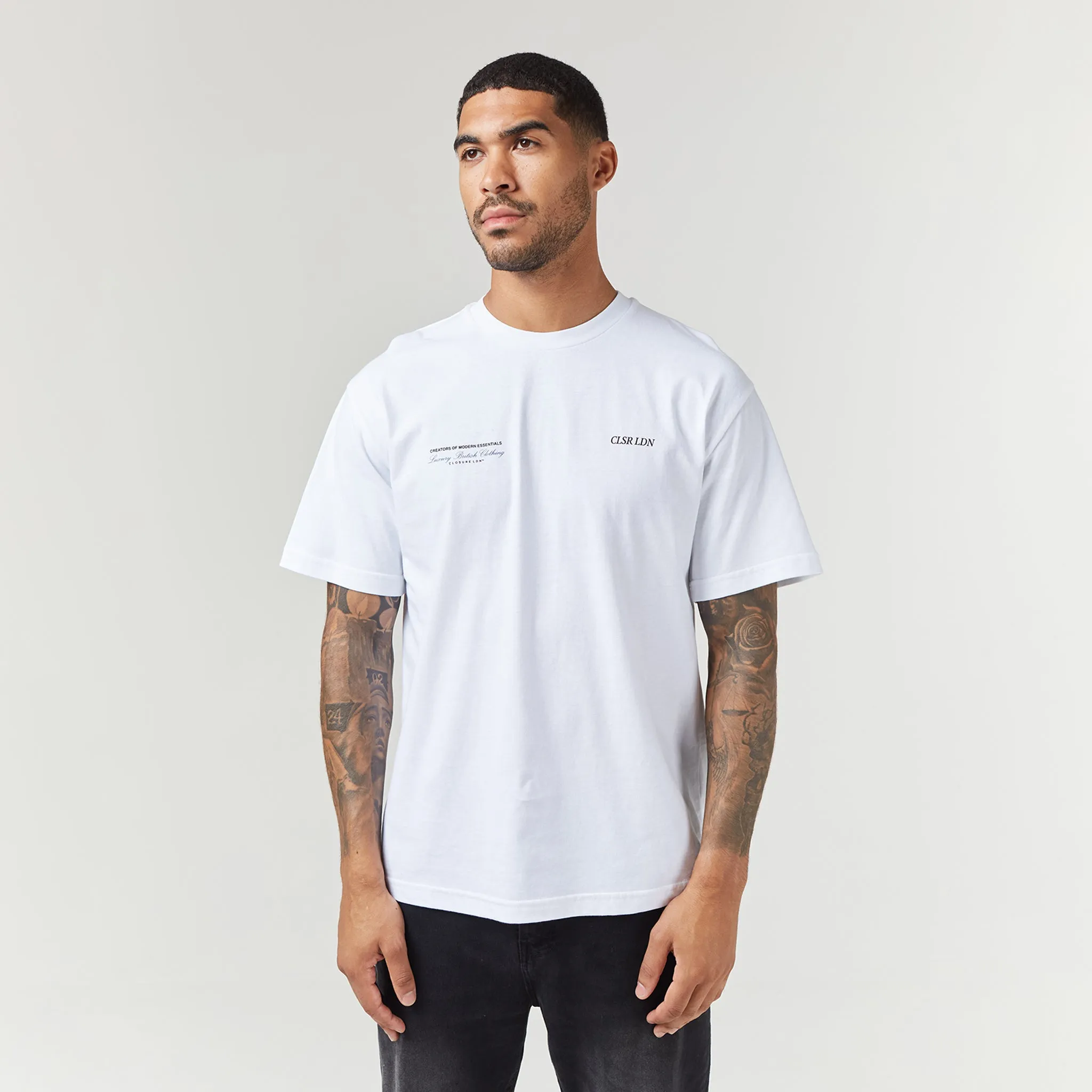 CLSR LDN Luxe T-Shirt | White