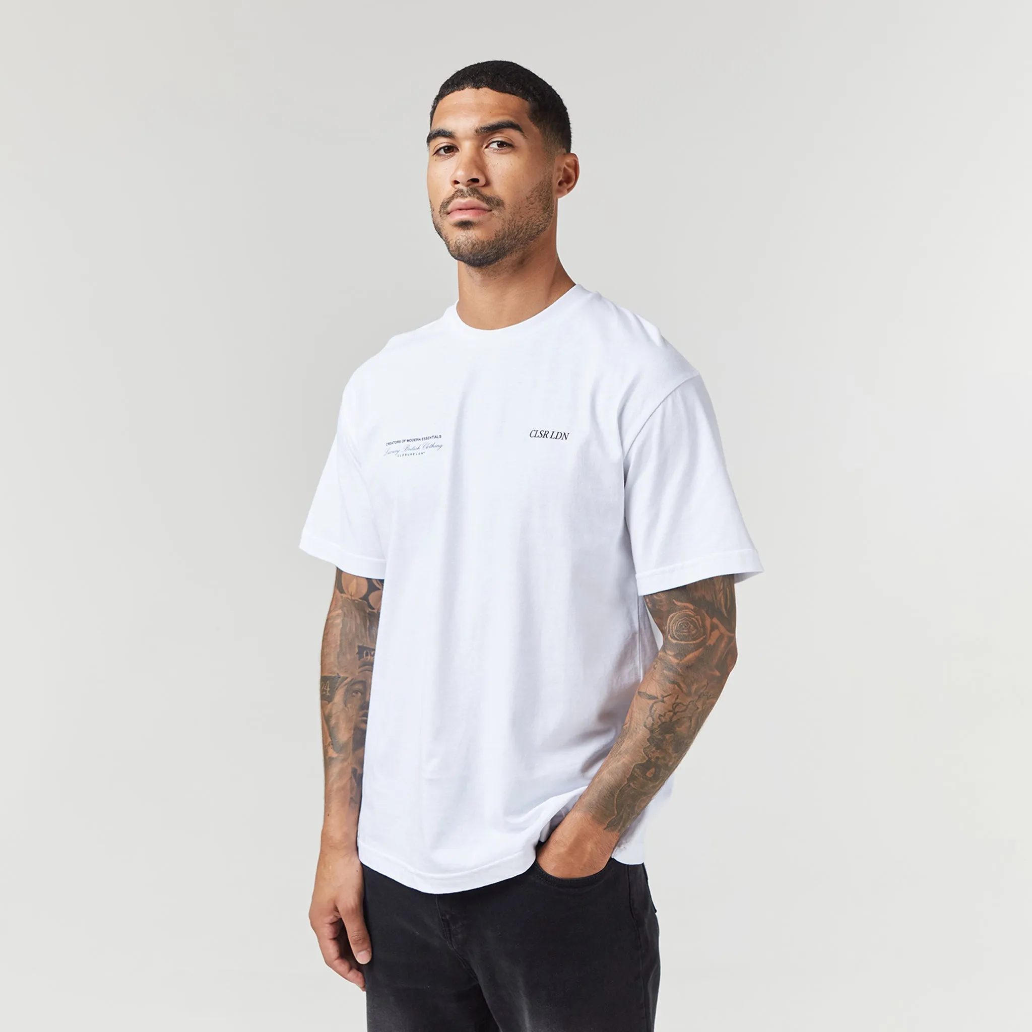 CLSR LDN Luxe T-Shirt | White