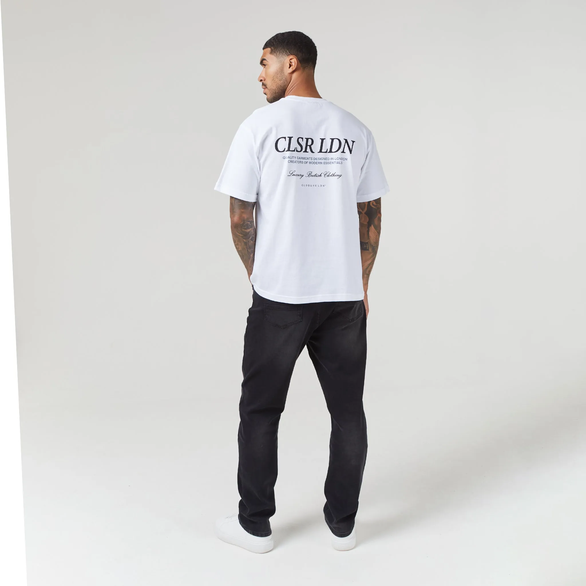 CLSR LDN Luxe T-Shirt | White