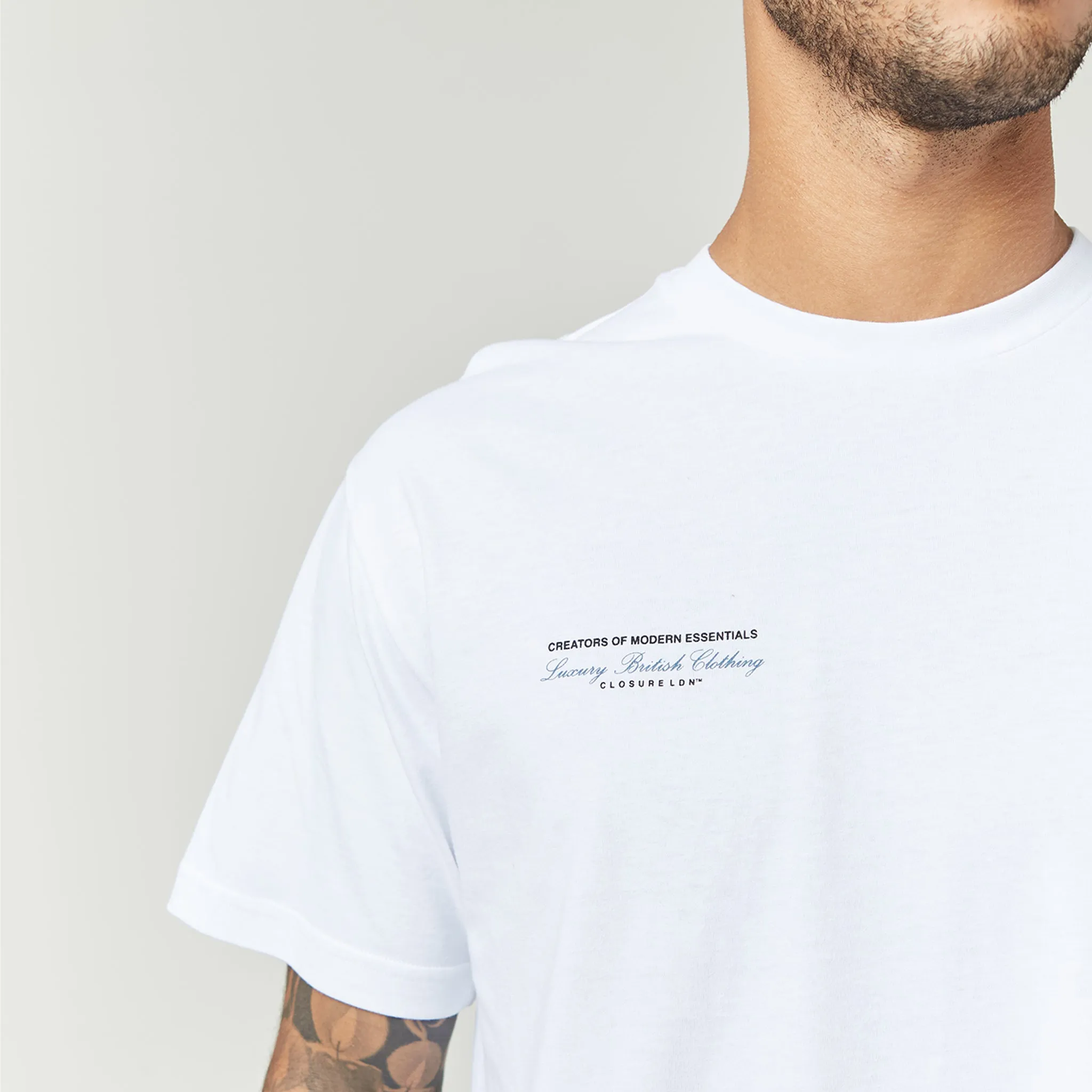 CLSR LDN Luxe T-Shirt | White