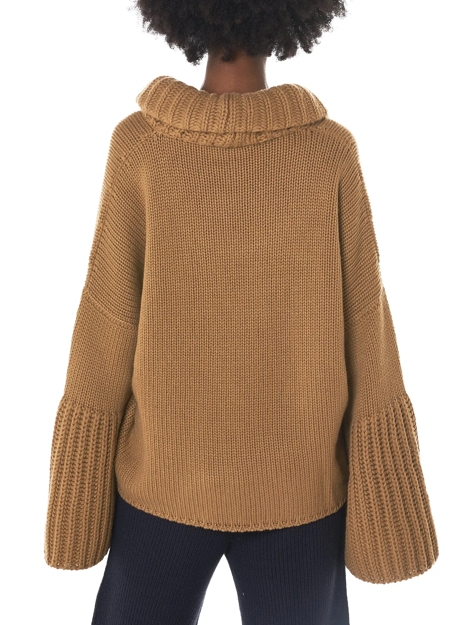 Courcheval Cashmere Turtleneck (AW3KS020-CAMEL)