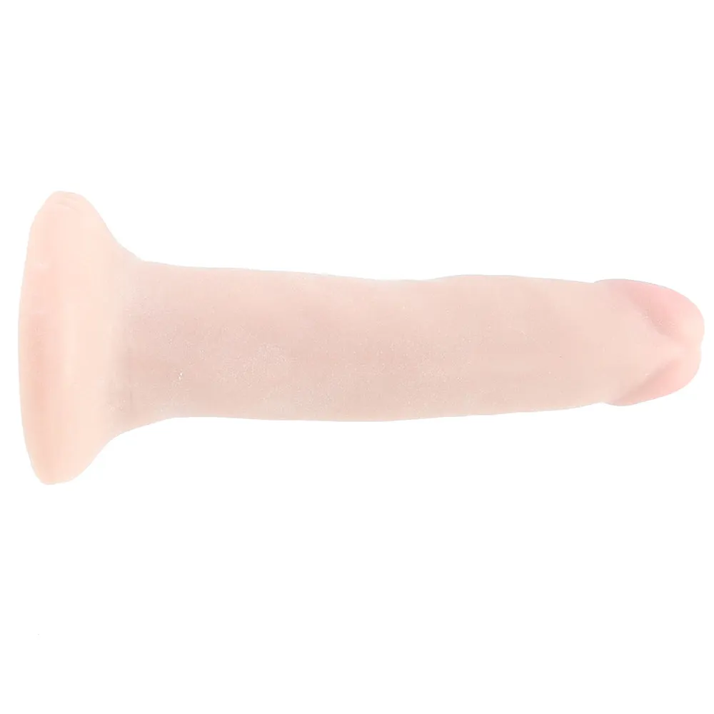 Dr. Skin Plus 5 Inch Posable Dildo in Vanilla