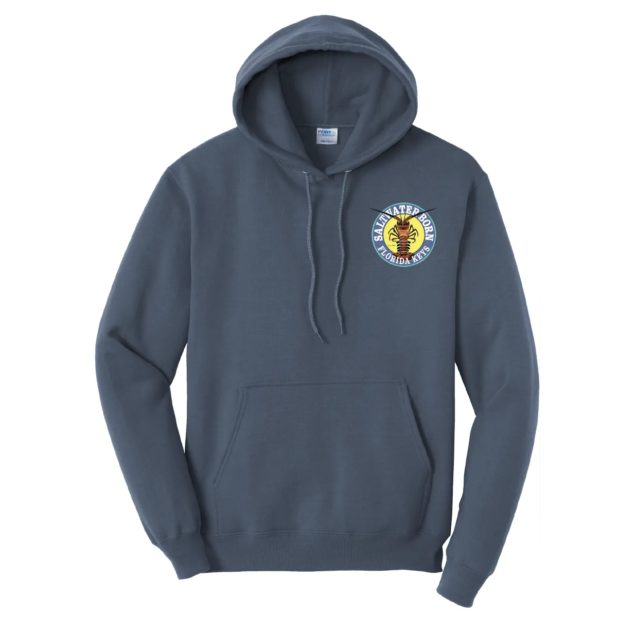 Florida Keys Realistic Lobster Cotton Hoodie