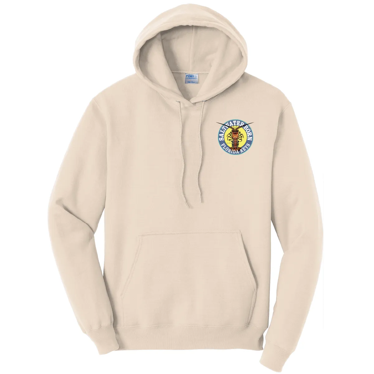 Florida Keys Realistic Lobster Cotton Hoodie