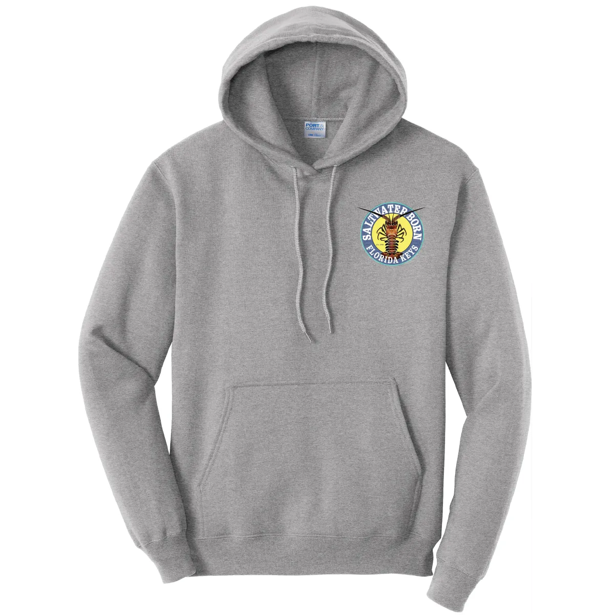 Florida Keys Realistic Lobster Cotton Hoodie