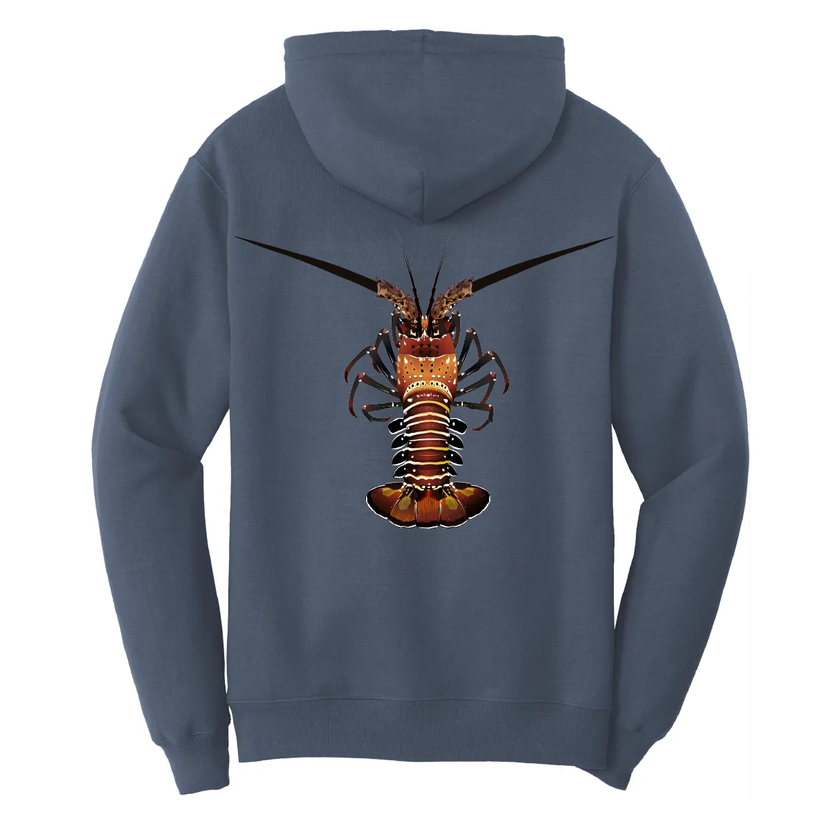 Florida Keys Realistic Lobster Cotton Hoodie