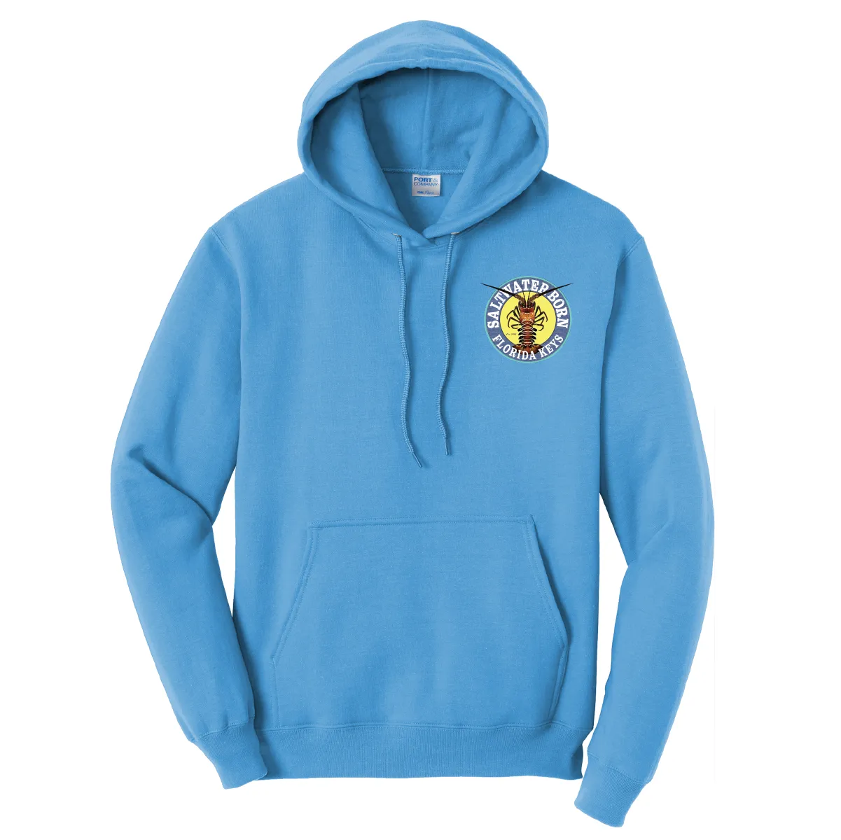 Florida Keys Realistic Lobster Cotton Hoodie