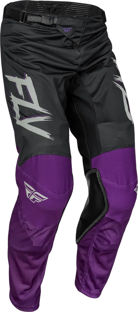 Fly Racing Kinetic Mesh S.E. Kore Pants Black/Purple/Silver