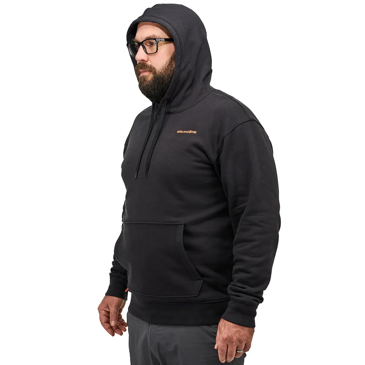 Grundéns Displacement DWR Logo Anchor Pullover Hoodie