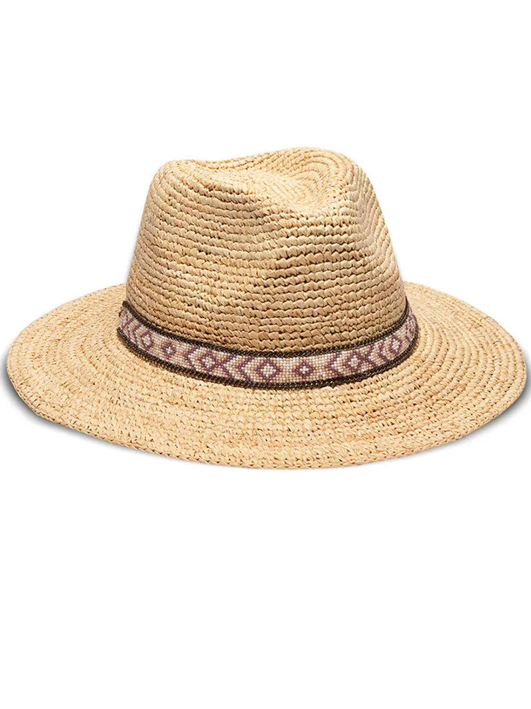 Hailey Crochet Fedora, Packable & Adjustable