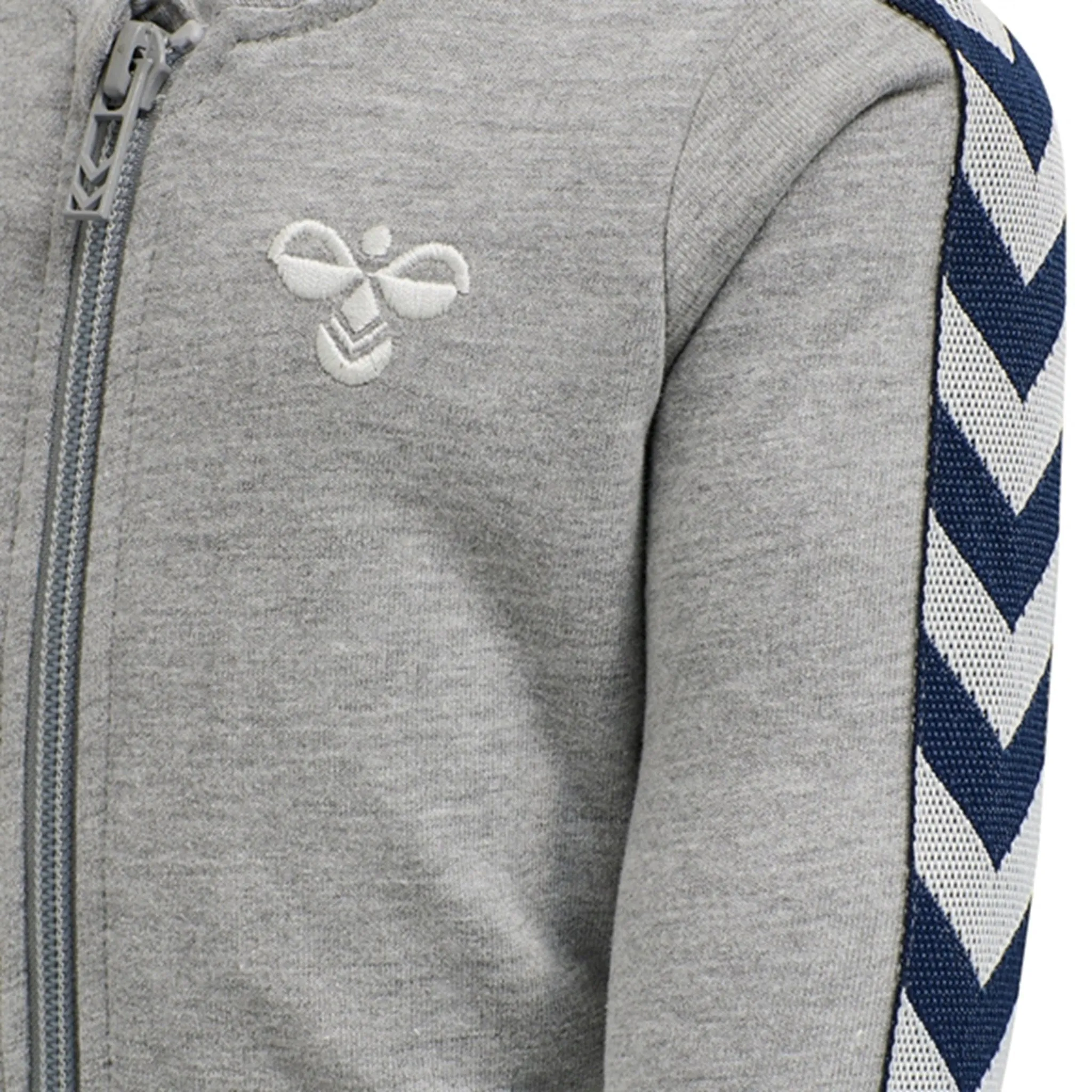 Hummel Grey Melange Bille Tracksuit