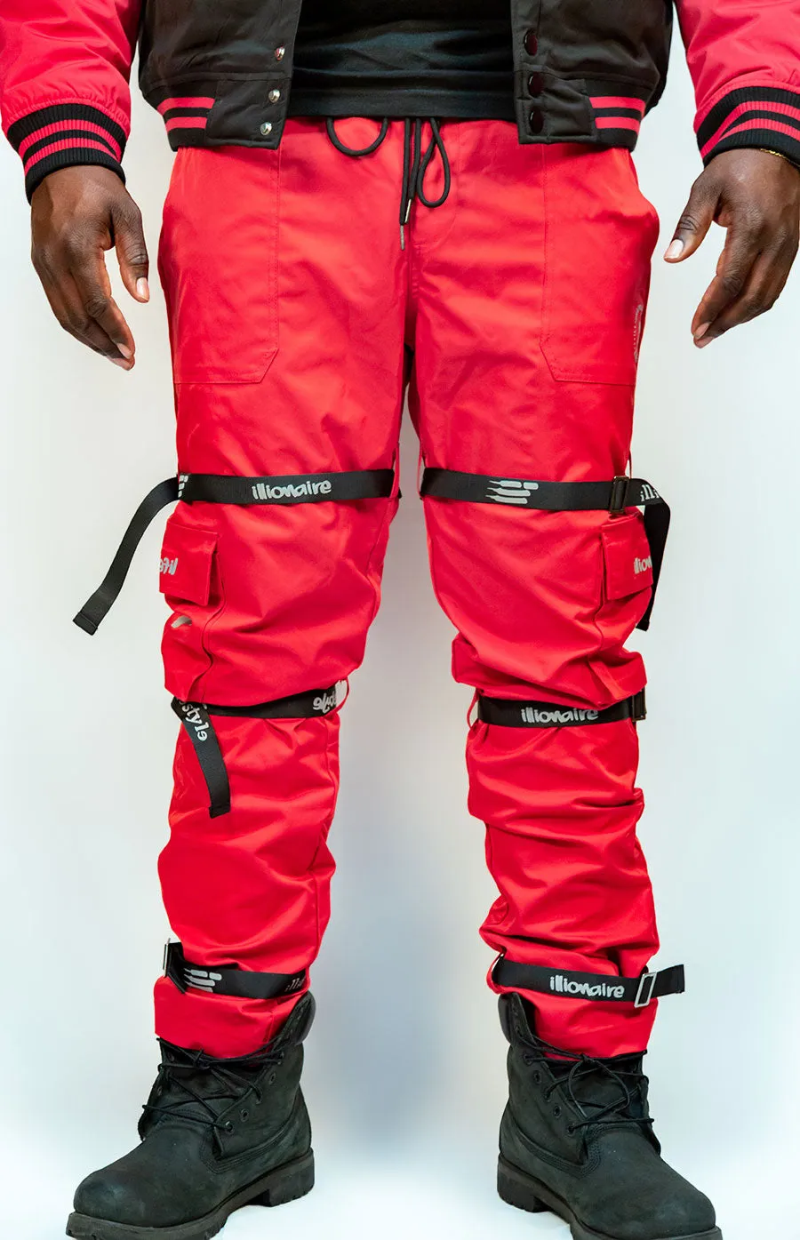 iLLionaire Society Reflective Strap Utility Pants