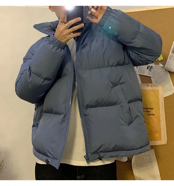 LAPPSTER Männer Harajuku bunte Blase Mantel Winterjacke 2020 Herren Streetwear Hip Hop Parka koreanische schwarze Kleidung Puffer Jacke