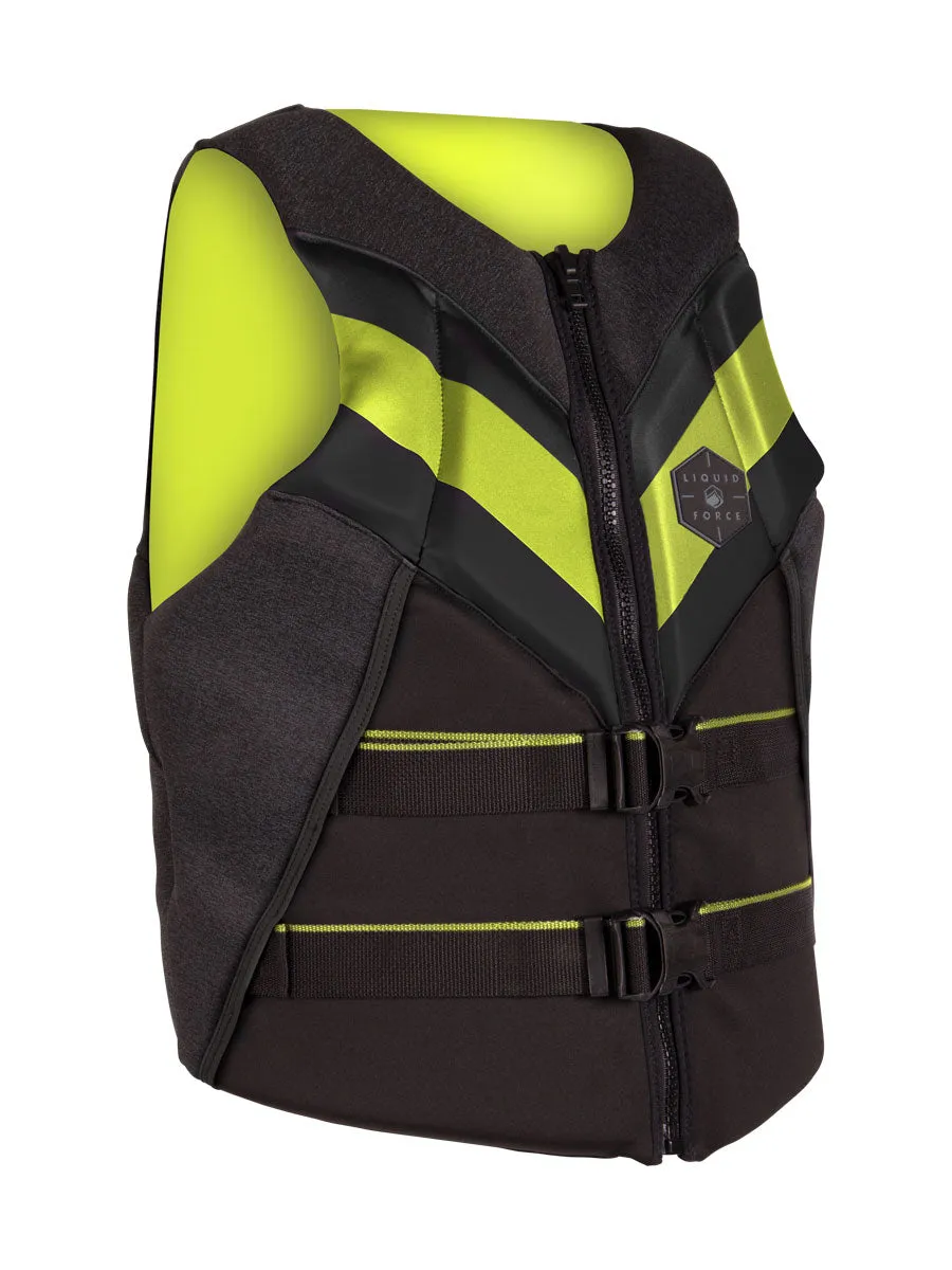 Liquid Force Rush CGA Lifevest BLK/Lime