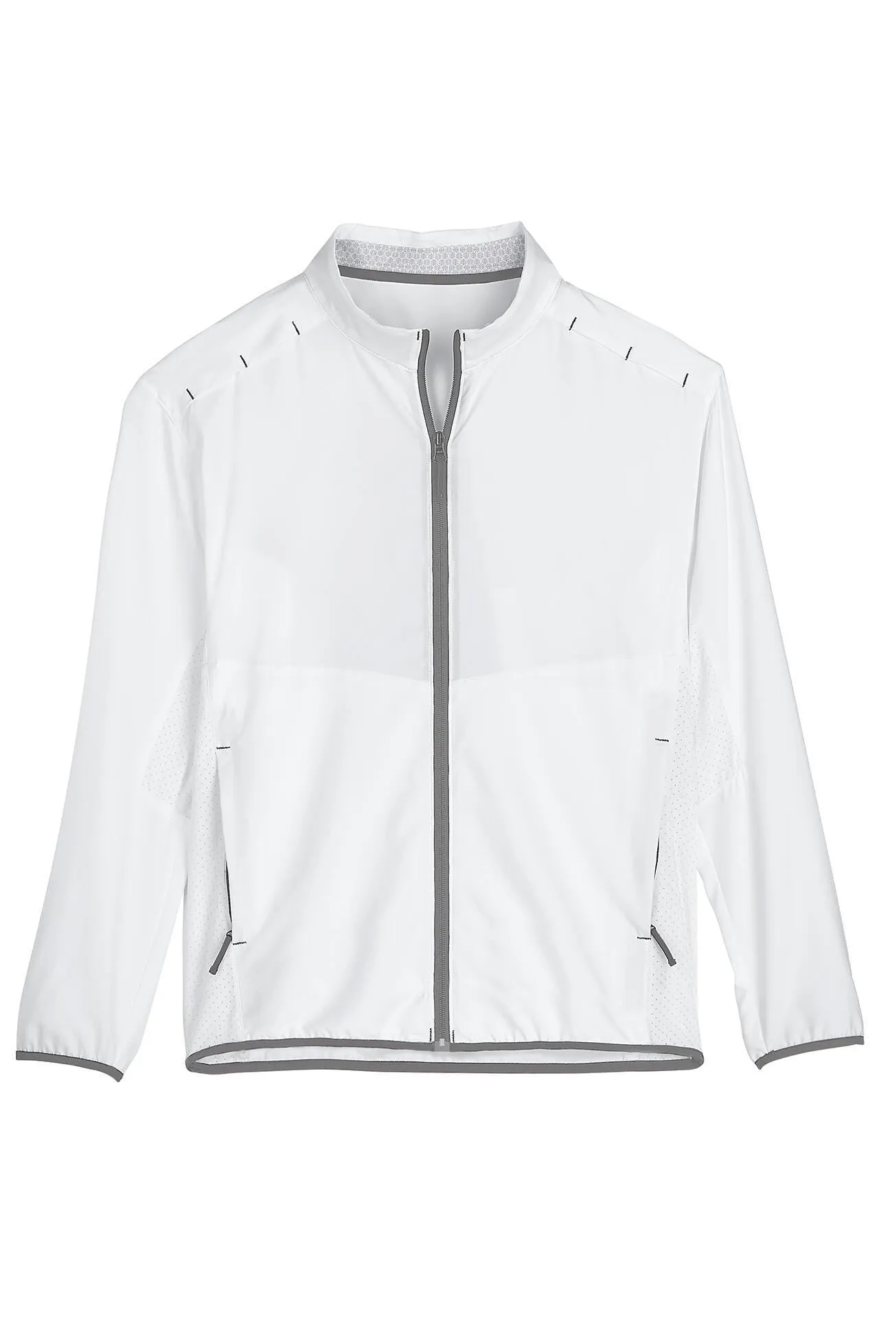 Men's Arcadian Packable Sunblock Jacket  |  White