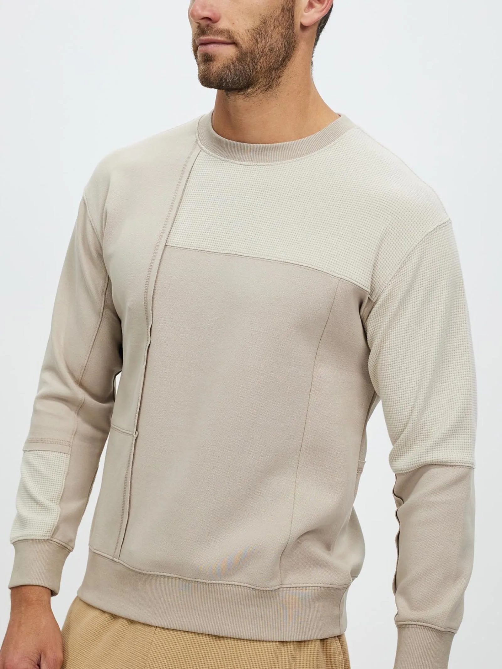 Men's Recover Long Sleeve Crew Neck by Kaja Clothing-Albert Top