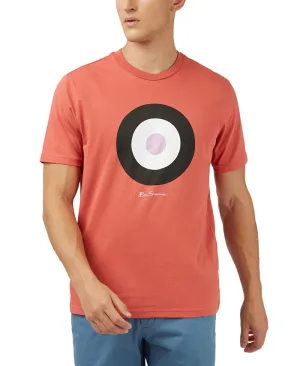 Men's Signature Target Ben Sherman Graphic Short Sleeve T-Shirt, Pink