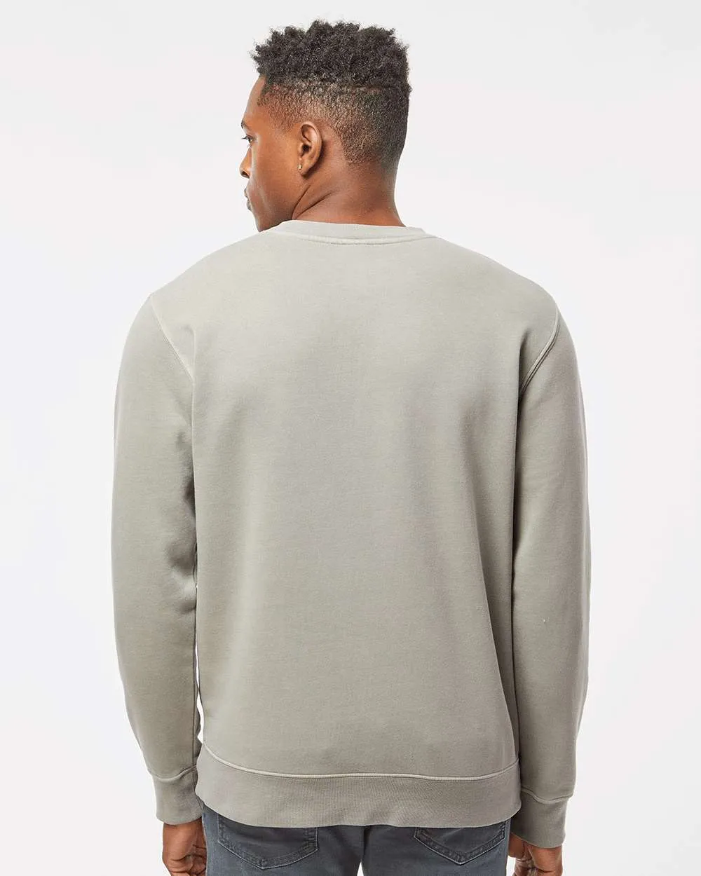 Midweight Pigment-Dyed Crewneck Sweatshirt