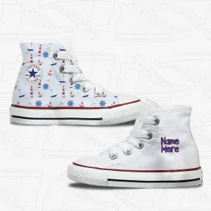 Nautical Toddler Converse