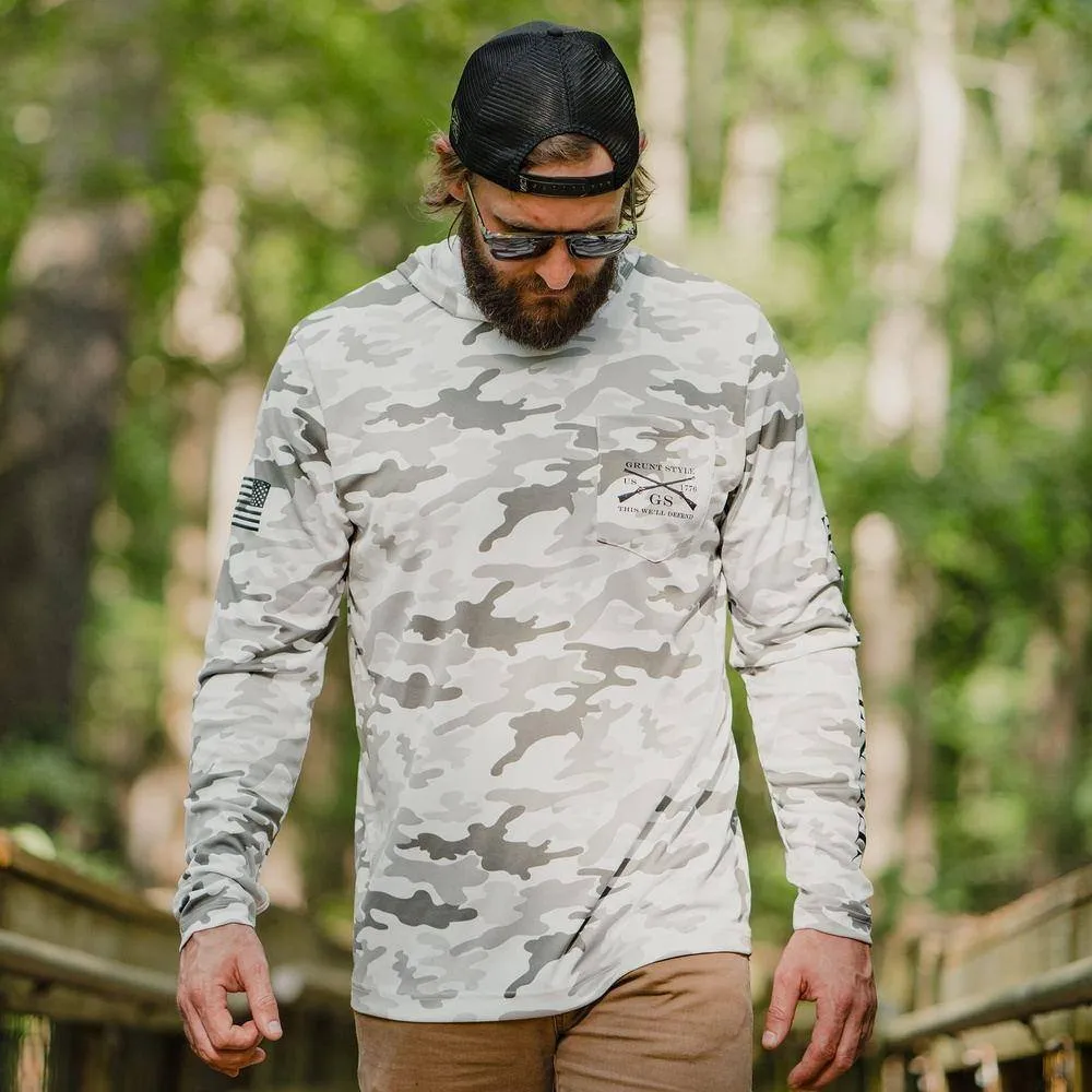 Overwatch Hoodie - Gray Camo