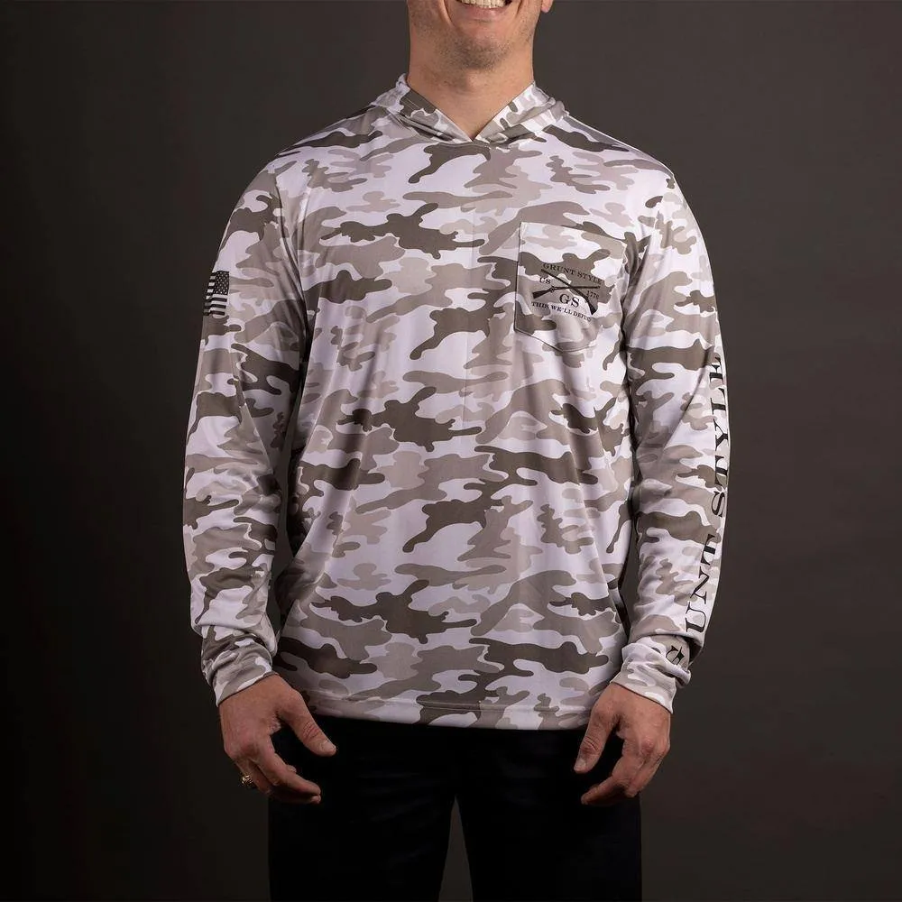 Overwatch Hoodie - Gray Camo