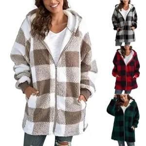 Plush Women's Coat