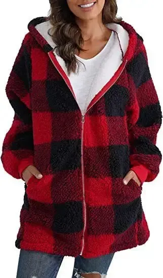 Plush Women's Coat