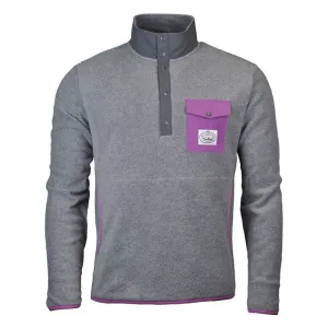 Poler Stuff Snap Specialty Fleece Jacket, XS/Grey