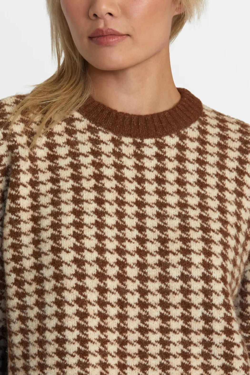 RVCA Prep Sweater - Mocha Bisque