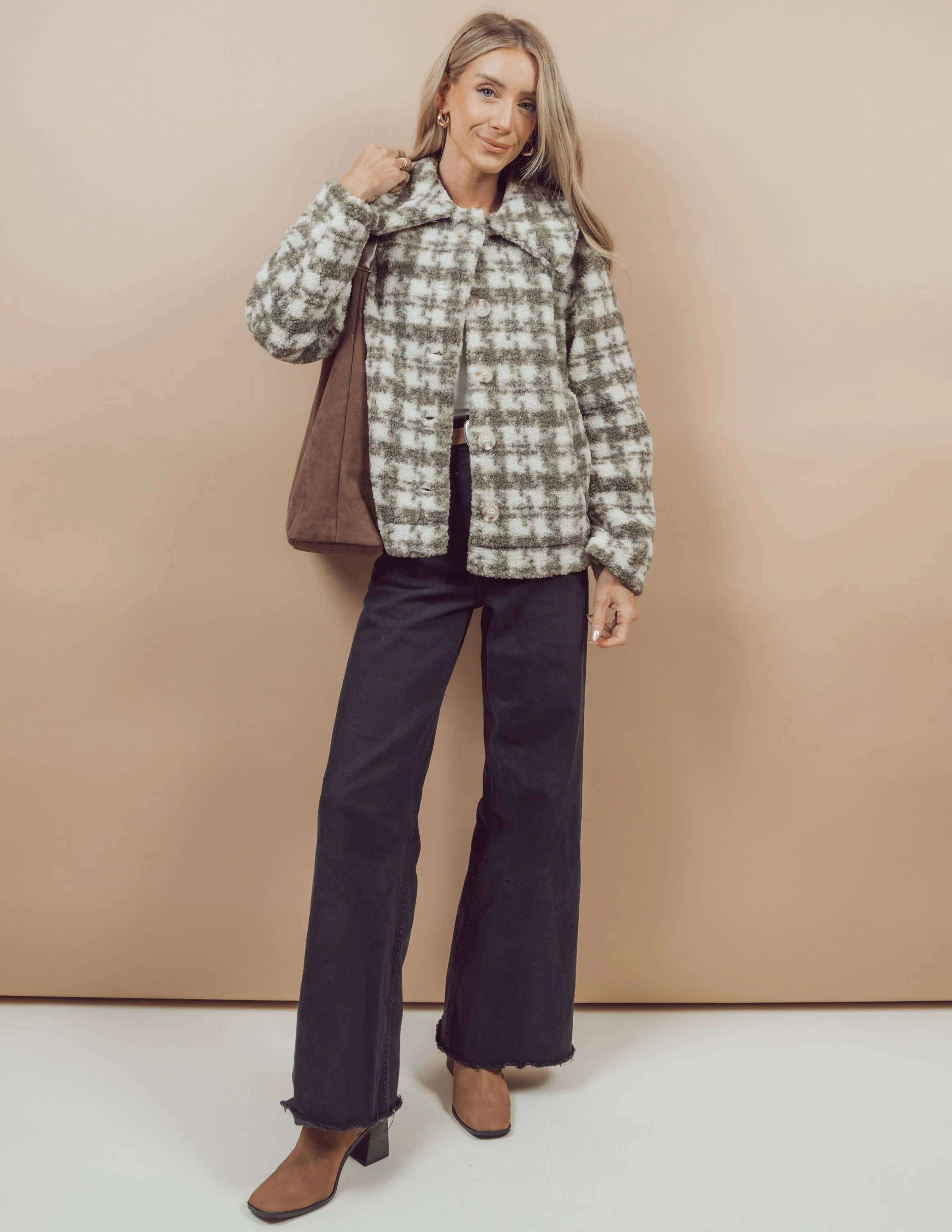 Samara Houndstooth Jacket