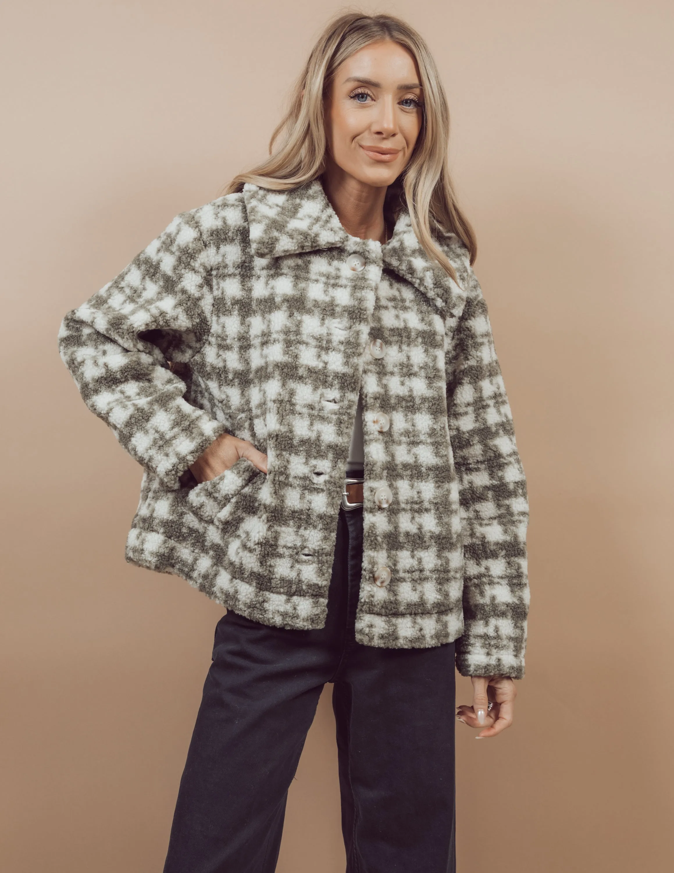 Samara Houndstooth Jacket